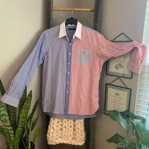 Patriotic Polo Ralph Lauren Blue Label Dress Shirt